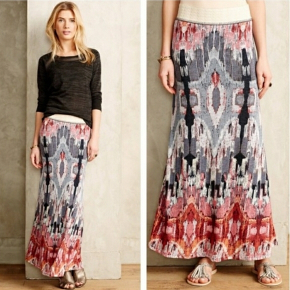 Anthropologie Dresses & Skirts - Antropol  Vanessa Virginia Multi Colors Maxi Skirt